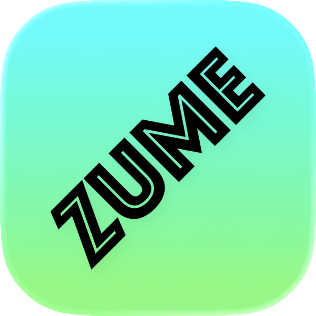 ZUME App Icon - Smart Camera Tools for iOS